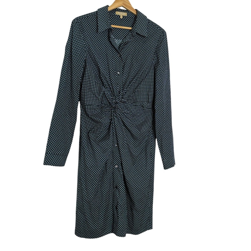 Michael Kors Collection Printed Shirt Dress